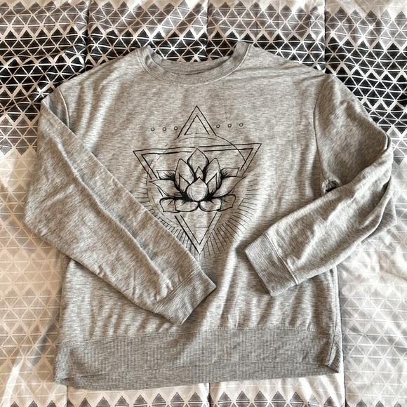 Grey Graphic Sweatshirt - Picture 1 of 5